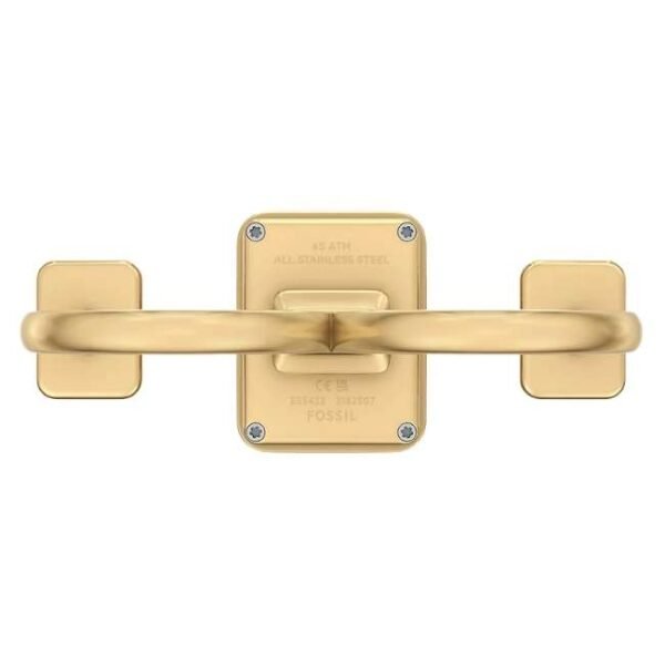 Fossil Raquel Watch Ring Stainless Steel Gold Women Watch ES5432