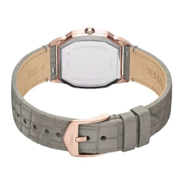 Fossil Harlow Leather Grey Women Watch ES5435