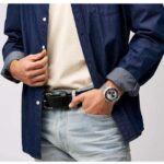 Fossil Autocross Stainless Steel Silver Men Watch FS6124