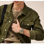 Fossil Autocross Stainless Steel Two Tone Men Watch FS6126