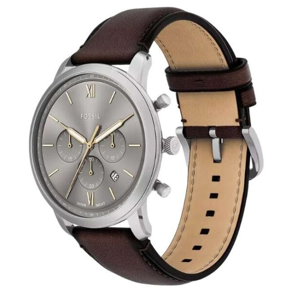 Fossil Neutra Leather Brown Men Watch FS6129