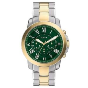 Fossil Grant Stainless Steel Two Tone Men Watch FS6131