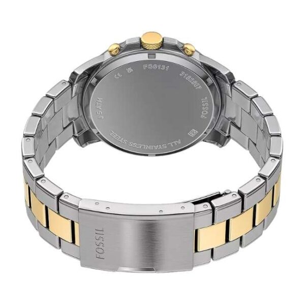 Fossil Grant Stainless Steel Two Tone Men Watch FS6131
