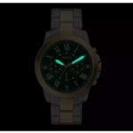 Fossil Grant Stainless Steel Two Tone Men Watch FS6131