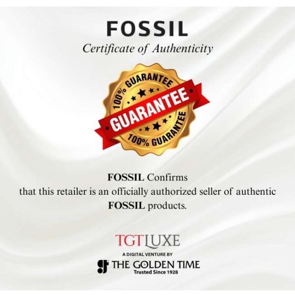 Fossil Grant Stainless Steel Two Tone Men Watch FS6131