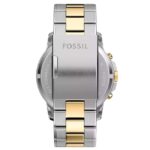 Fossil Grant Stainless Steel Two Tone Men Watch FS6132