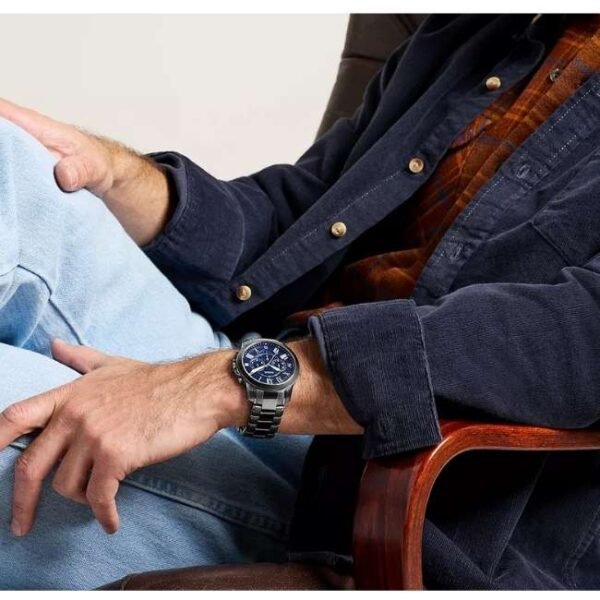 Fossil Grant Stainless Steel Gunmetal Men Watch FS6133