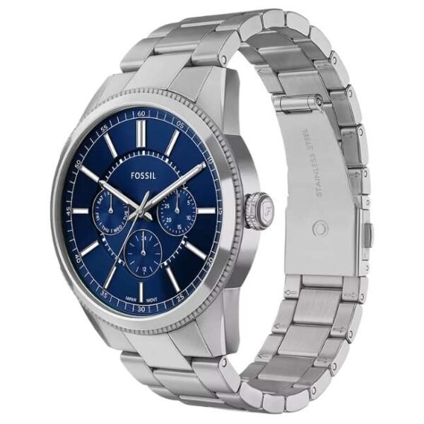 Fossil Pearson Stainless Steel Silver Men Watch FS6134