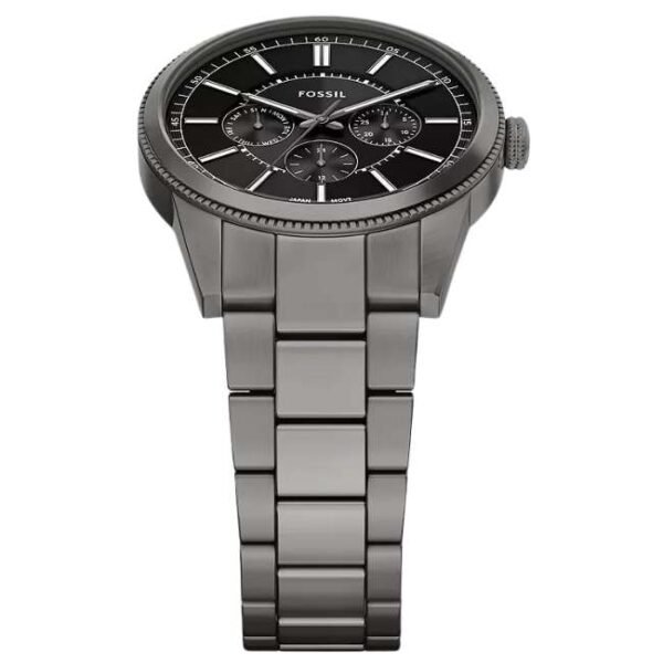 Fossil Pearson Stainless Steel Gunmetal Men Watch FS6136