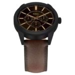 Fossil Pearson Leather Brown Men Watch FS6138