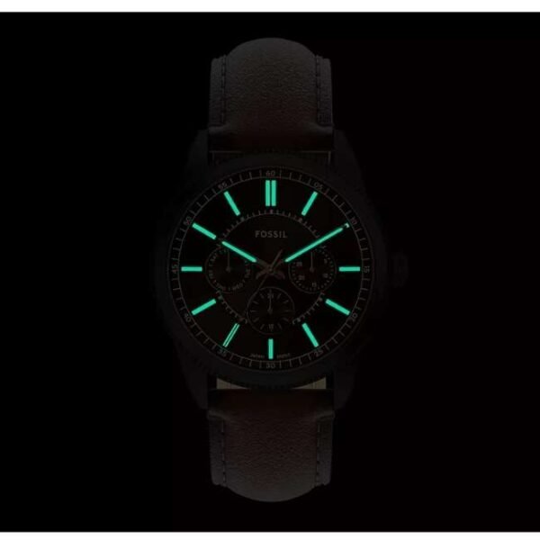 Fossil Pearson Leather Brown Men Watch FS6138