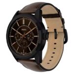 Fossil Pearson Leather Brown Men Watch FS6138