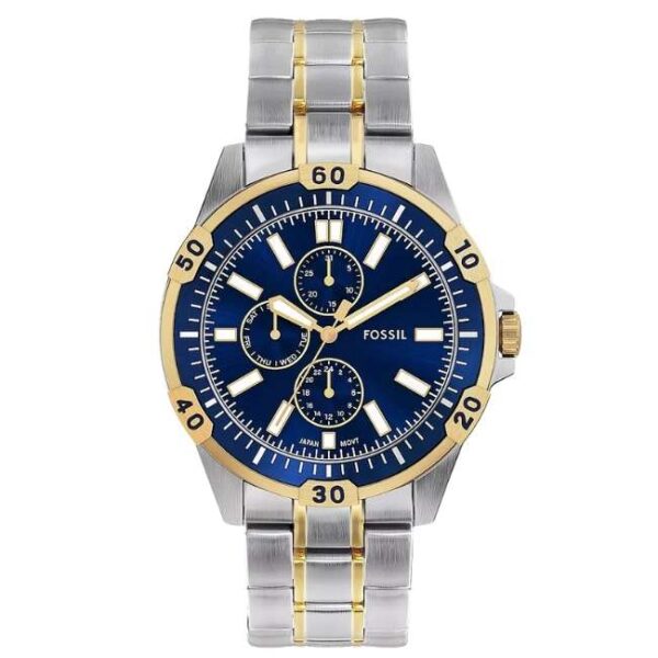 Fossil Garrett Stainless Steel Two Tone Men Watch FS6146