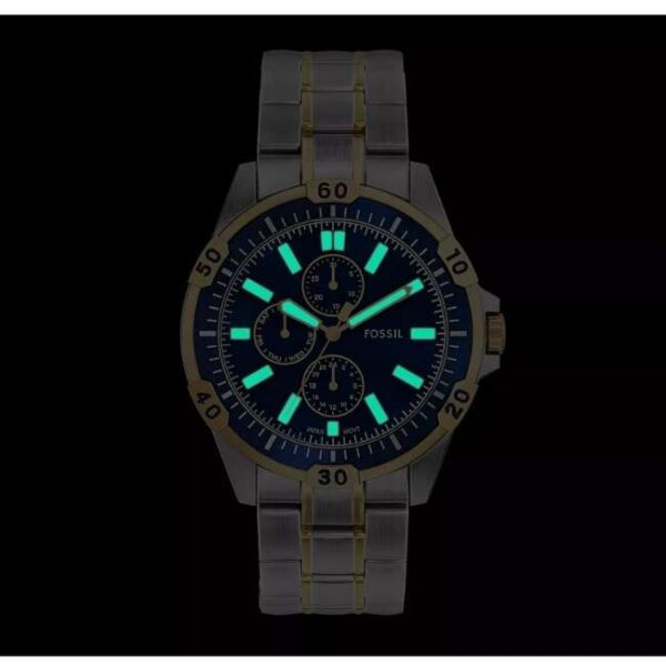 Fossil Garrett Stainless Steel Two Tone Men Watch FS6146