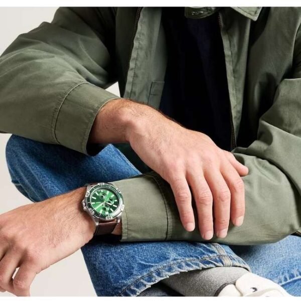 Fossil Garrett Leather Brown Men Watch FS6147