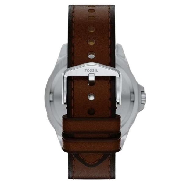 Fossil Garrett Leather Brown Men Watch FS6147