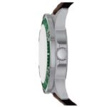 Fossil Garrett Leather Brown Men Watch FS6147