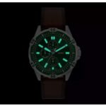 Fossil Garrett Leather Brown Men Watch FS6147