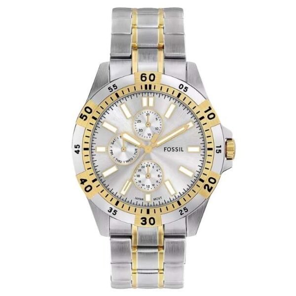 Fossil Garrett Stainless Steel Two Tone Men Watch FS6148