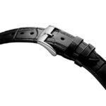 longines black alligator strap men watch l16504022