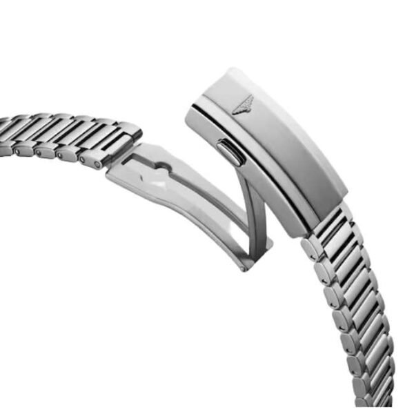 longines silver stainless steel men watch l16504526
