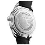 longines black alligator strap men watch l16514092