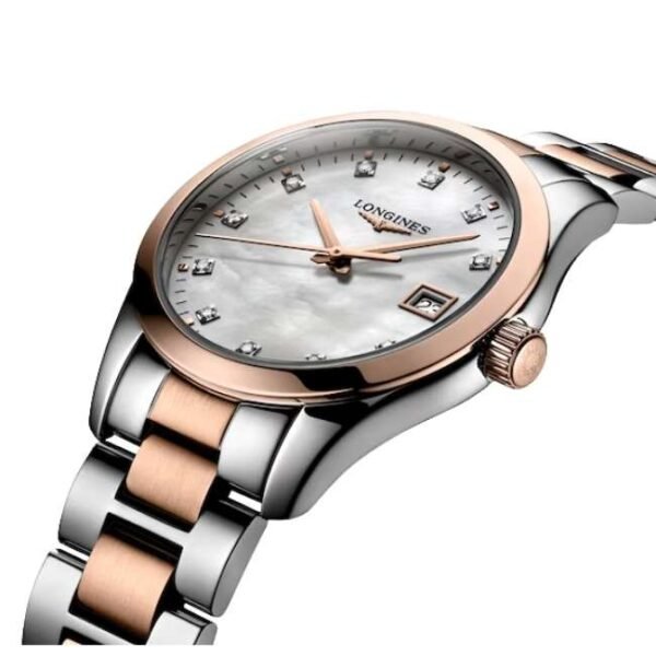 longines two tone stainless steel women watch l23863877