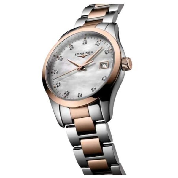 longines two tone stainless steel women watch l23863877