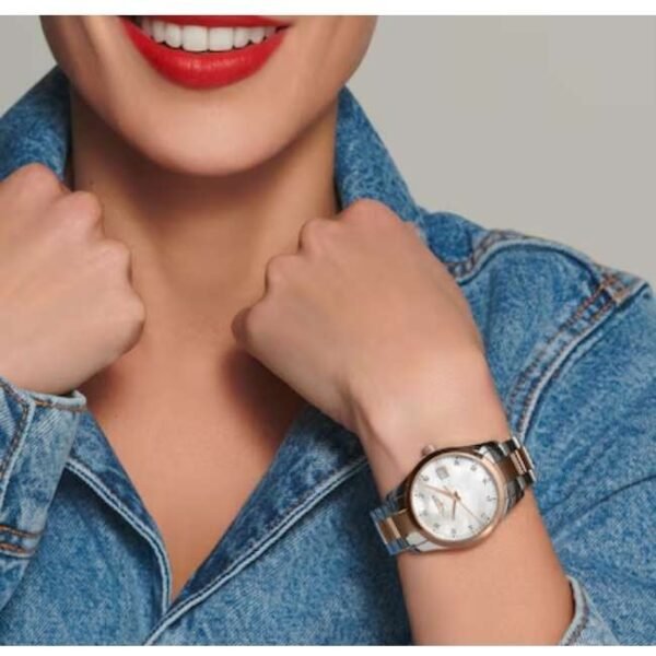 longines two tone stainless steel women watch l23863877