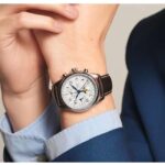 longines brown leather men watch l27734783