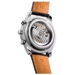 longines brown leather men watch l27734783