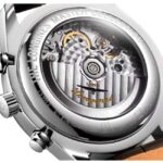 longines brown leather men watch l27734783