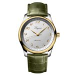 longines green leather men watch l27935722