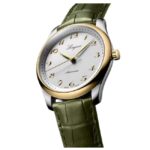 longines green leather men watch l27935722