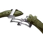 longines green leather men watch l27935722