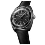 longines black carbon & titanium men watch l28394522