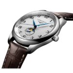 longines brown leather men watch l29194783