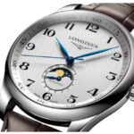 longines brown leather men watch l29194783