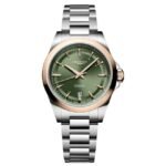 longines silver stainless steel women watch l33205026