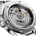 longines silver stainless steel women watch l34304926