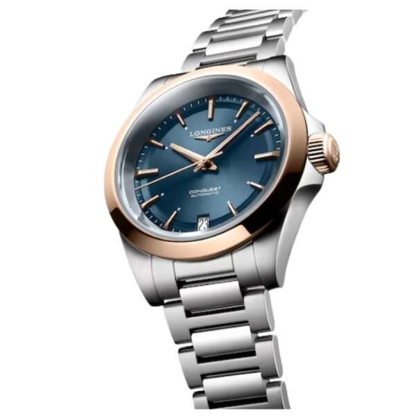 longines silver stainless steel women watch l34305926