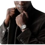 longines brown leather men watch l37594765