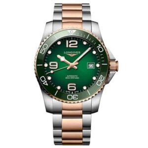longines two tone stainless steel men watch l37813087