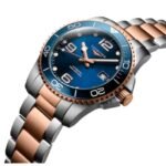 longines two tone stainless steel men watch l37813987