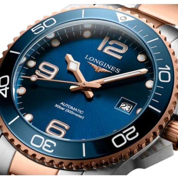 longines two tone stainless steel men watch l37813987