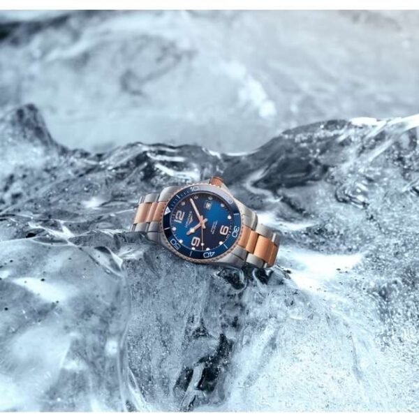 longines two tone stainless steel men watch l37813987