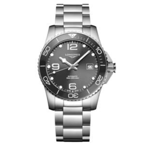 longines silver stainless steel men watch l37814766