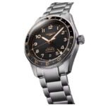 longines silver stainless steel men watch l38124506