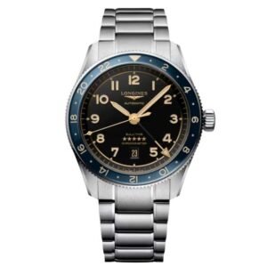 longines silver stainless steel men watch l38124606