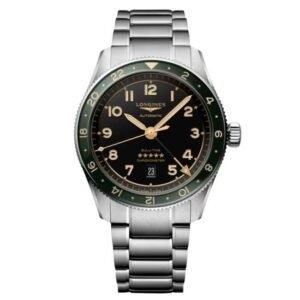 longines silver stainless steel men watch l38124636